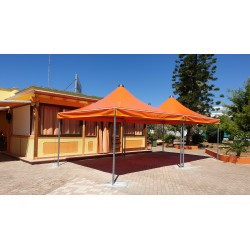 Gazebo commerciale 4x4 m