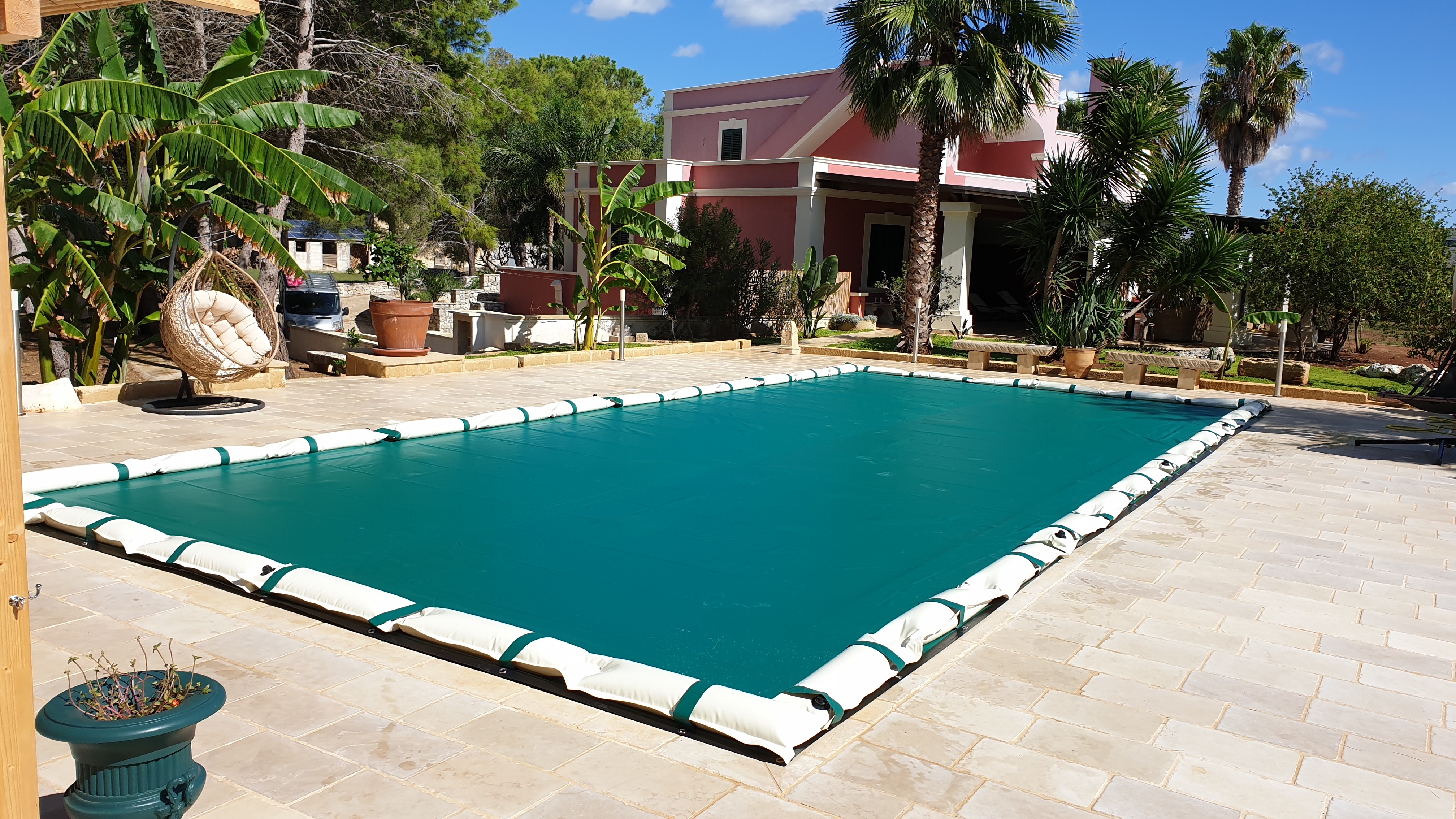 Telo copertura invernale per piscina